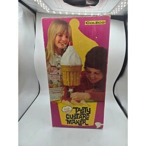 Vintage 1974 Coleco Junior Chef Tasty Custard Maker - Retro Display Piece